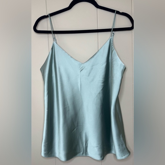 NWOT Club Monaco Kora Jade Charmeuse Tank Womens Large - Picture 10 of 11